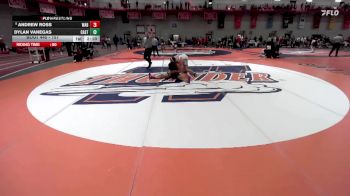 157 lbs Cons. Round 3 - Dylan Vanegas, Castleton vs Andrew Ross, Wabash