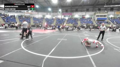 62 lbs Rr Rnd 4 - Rowan Richard, Matpac Wrestling ND vs Owen Meyer, Mile High WC