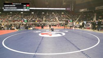 3A-144 lbs Champ. Round 1 - Kort Sorensen, Cody vs Ashton DeLeon, Mountain View
