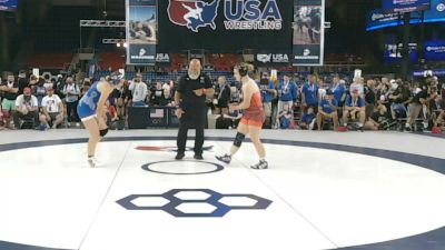 145 lbs Cons. Sub-rd Of 32 - Adysen Maupin, Oregon vs Kaylie Julander, Wyoming