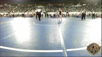 130 lbs Quarterfinal - Brinley Bean, Elgin Wrestling vs Leeah Wright, D3 Wrestling Cluib