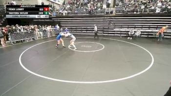 3A 130 lbs Cons. Round 2 - Takyera Taylor, Canyon View vs Fenix Lowry, Richfield