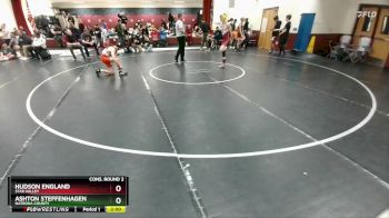 120 lbs Cons. Round 2 - Hudson England, Star Valley vs Ashton Steffenhagen, Natrona County
