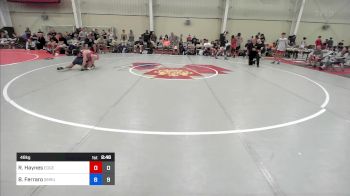 48 kg Semifinal - Ryan Haynes, Edge Black vs Bennett Ferraro, Sea-Monkey Round-Up