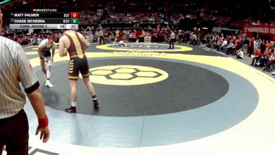 D1-175 lbs Cons. Round 2 - Matt Palmer, Grove City vs Chase McKenna, Walsh Jesuit