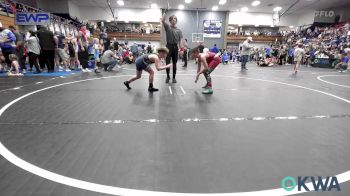 83 lbs Rr Rnd 2 - Kannon VanDeven, Mustang Bronco Wrestling Club vs Daxon Avery, Newcastle Youth Wrestling