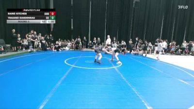 92 lbs Round 3 - Traiano Dandeneau, East Carolina Elite vs Baine Kitchen, Cordoba Trained