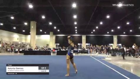 Kalyxta Gamiao - Floor, HI Island Twisters #1121 - 2021 USA Gymnastics Development Program National Championships