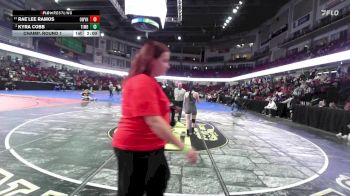 107 lbs Champ. Round 1 - Rae`Lee Ramos, Owyhee vs Kyra Cobb, Timberline