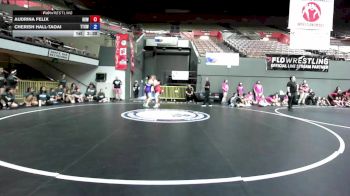 235 lbs Audrina Felix, IEWA - Inland Empire Wrestling Association vs Cherish Hall-Taoai, TCWA - Tri-Counties Wrestling Association