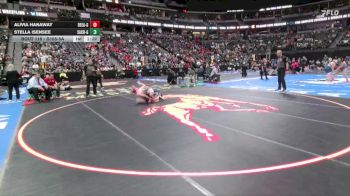 G105-5A Quarterfinal - Stella Isensee, Sand Creek Girls vs Alivia Hanaway, Denver East Girls