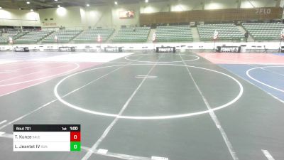 70 lbs Round Of 16 - Laval Jeantet IV, Run To Danger vs Taetem Kunze, Salem Elite Mat Club