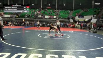 6A 132 lbs Quarterfinal - Jaylen Martinez, Jasper vs Jackson Schutt, Hartselle