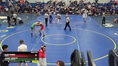 138 lbs Cons. Round 2 - James Ashley, Lewiston Porter vs Alex Parisi, Akron