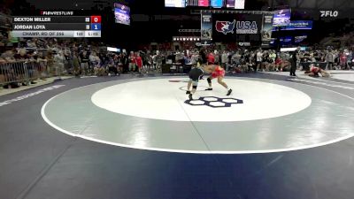 144 lbs Champ. Rd Of 256 - Dexton Miller, SD vs Jordan Loya, ID