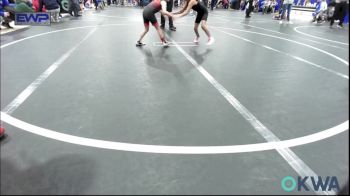 51 lbs Rr Rnd 1 - Sydney Bach, Weatherford Youth Wrestling vs Evee Wilson, ARDMORE TAKEDOWN CLUB