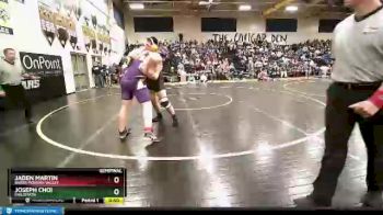 285 lbs Semifinal - Jaden Martin, Baker/Powder Valley vs Joseph Choi, Philomath