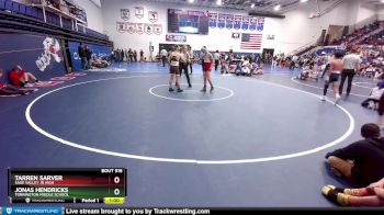 110 lbs 3rd Place Match - Tarren Sarver, Sage Valley Jr High vs Jonas Hendricks, Torrington Middle School