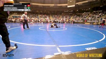 73 lbs Round Of 64 - Wyatt Wiese, Ace Wrestling Academy vs Grayson Varnell, Team Tulsa Wrestling Club