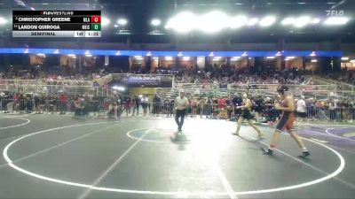 132 1A Semifinal - Landon Quiroga, Merritt Island vs Christopher Greene, Mater Lakes Academy