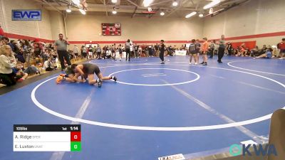 105 lbs Rr Rnd 3 - Andrew Ridge, Sperry Wrestling Club vs Emerson Luxton, UNAFFILIATED