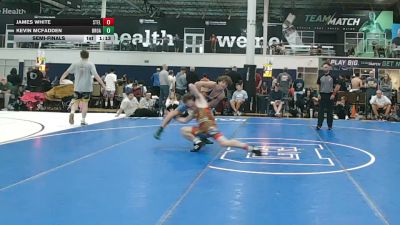147 lbs Semifinal - James White, Steller Trained Malgus - HSC vs Kevin Mcfadden, Broad Axe Gold - HSC