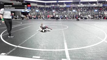58 lbs Consolation - Elijah Fay, Bulls WC vs Walter Simon, Purler Wrestling Academy