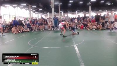 100 lbs Round 2 (4 Team) - Jake Benyo, U2 Upstate Uprising 2.0 vs Xavier Seabury, Revolution Elite