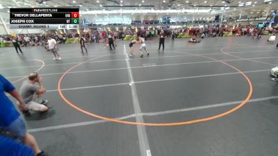 144 lbs Champ. Round 1 - Trevor DellaPenta, Unattached vs Joseph Cox, Unattached