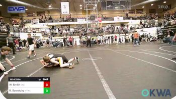 90-105 lbs Rr Rnd 3 - Wyatt Smith, OKC Saints Wrestling vs Ryker Sawatzky, Newcastle Youth Wrestling