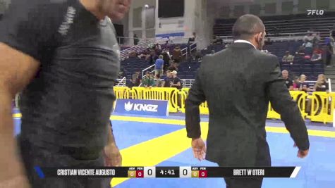 Brett W Oteri vs Cristian Vicente Augusto 2025 Pan IBJJF Jiu-Jitsu No-Gi Championship