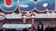 San Joaquin Memorial High School - Varsity Song/Pom Intermediate -- Medium (8-11) [2023 Varsity Song/Pom Intermediate -- Medium (8-11) Day 2] 2023 USA Spirit & Junior Nationals/Collegiate Championships