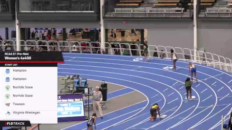 Women's 4x400m Relay, Finals 1