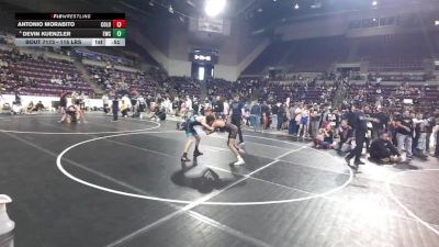 115 lbs Cons. Sub-quarters - Devin Kuenzler, Eaglecrest Wrestling Club vs Antonio Morabito, Colorado