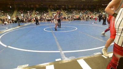 132 lbs Semifinal - Grant Davis, Honey Badgers Wrestling Club vs Zander Bratten, Rogue Warrior Wrestling