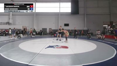 175 lbs Cons. Rd Of 16 - Jackson Martin, Queen City Grappling Club vs Jesse Woodson, Impact Wrestling Academy