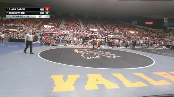 155 lbs 5th Place Match - Alexis White, Holcomb HS vs Iliana Garcia, Abilene HS