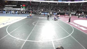 II-118 lbs Champ. Round 2 - Bryce Reilly, Our Lady Of Lourdes vs Lukas Mills-Travis, Haverling