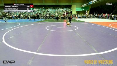 46 lbs Consolation - Vincent Jimenez, Rising Sun Wrestling Club vs Hunter Carlyle, Mat Demon Wrestling Club