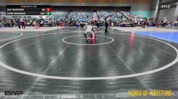 64 lbs Consi Of 8 #1 - Zac Martinez, Juggernaut Wrestling Club vs Kade Brannan, Matpac