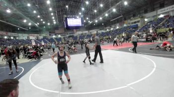 100 lbs Quarterfinal - Maddox Gonzales Grimm, Bear Cave WC vs Nathaniel Candelaria, Bear Creek Jr. Wrestling