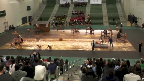 Canyon HS (CA) "Anaheim CA" at 2025 WGI Guard Manhattan Beach Regional