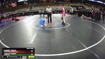 145 lbs Cons. Round 2 - Audrey Zents, Woodward Academy (GA) vs Adelyn Vanoy, Cleveland