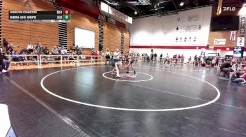 115 lbs Cons. Round 2 - Kiera Big Knife, Lander Valley vs Ashlyn Chacon, Greybull/Riverside