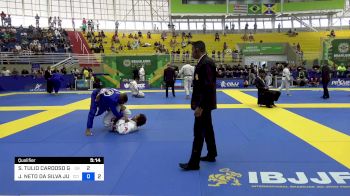 SERVIO TULIO CARDOSO GUIMARÃES J vs JOSE NETO DA SILVA JUNIOR 2024 Brasileiro Jiu-Jitsu IBJJF