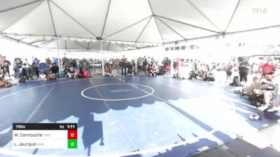 116 lbs Quarterfinal - Megan Carmouche, Threshold WC vs Leia Jaurigue, Wine Country Wr Ac