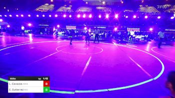 65 lbs Quarterfinal - Levi Cavazos, Immanuel WC vs Ezequiel Gutierrez, Red Wave