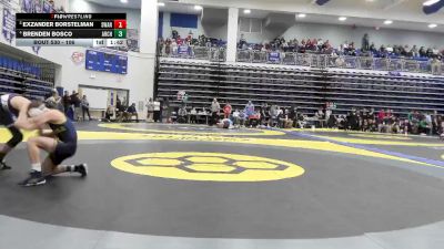 106 lbs Quarterfinal - Exzander Borstelman, Swanton vs Brenden Bosco, Archbold