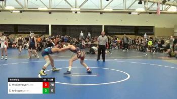 111 lbs Prelims - Cael Weidemoyer, Broad Axe Wrestling Club Red.10 vs Camden Arbogast, Smittys Barn ES