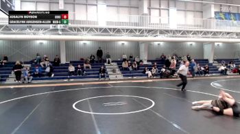 130 lbs Round 3 - Gracelynn Jurgensen-Allen, Millard West vs Josalyn Boyson, Colby HS